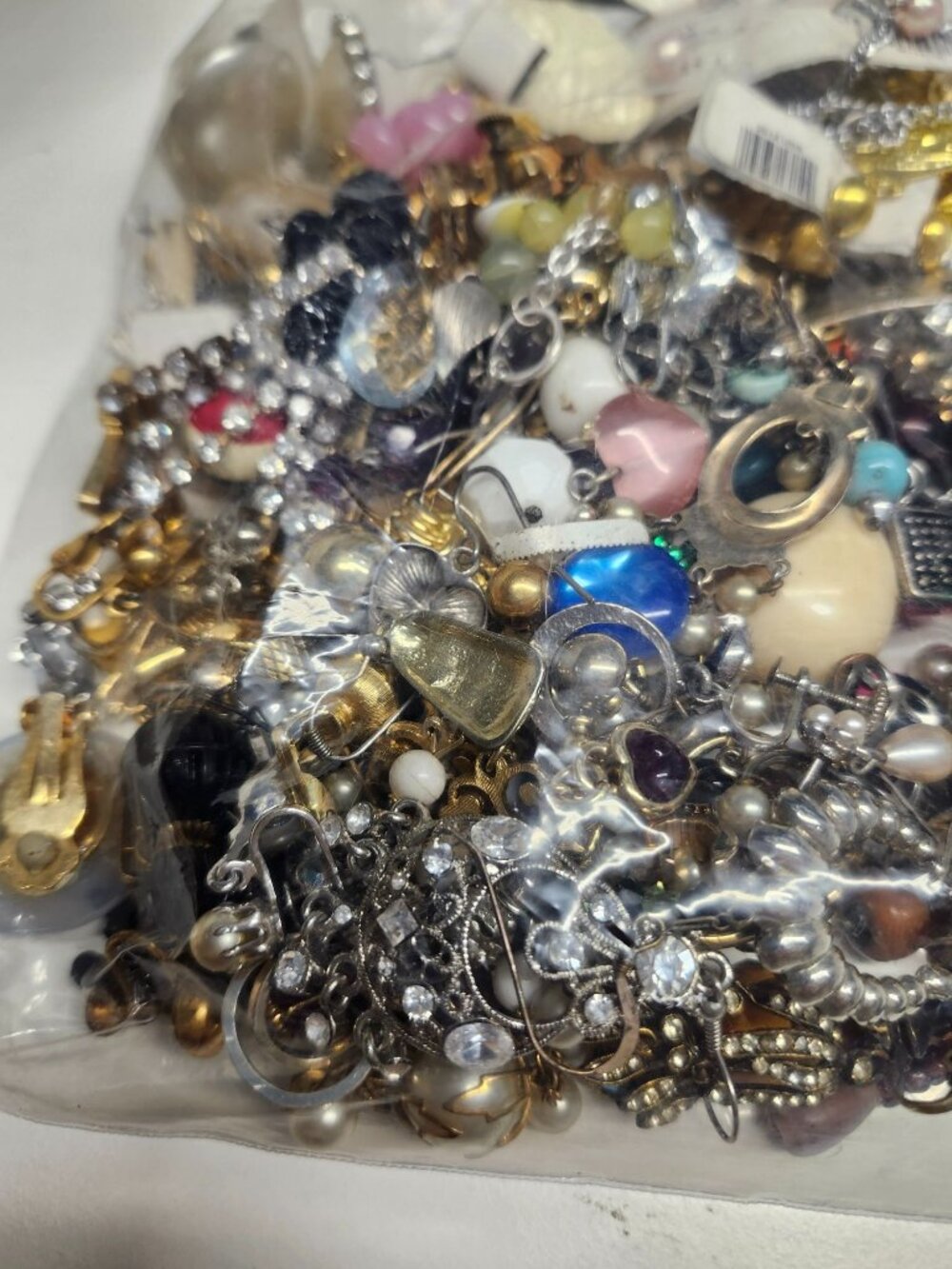 1 lb Bag Jewelry for Crafts -Earrings Grab Bag
